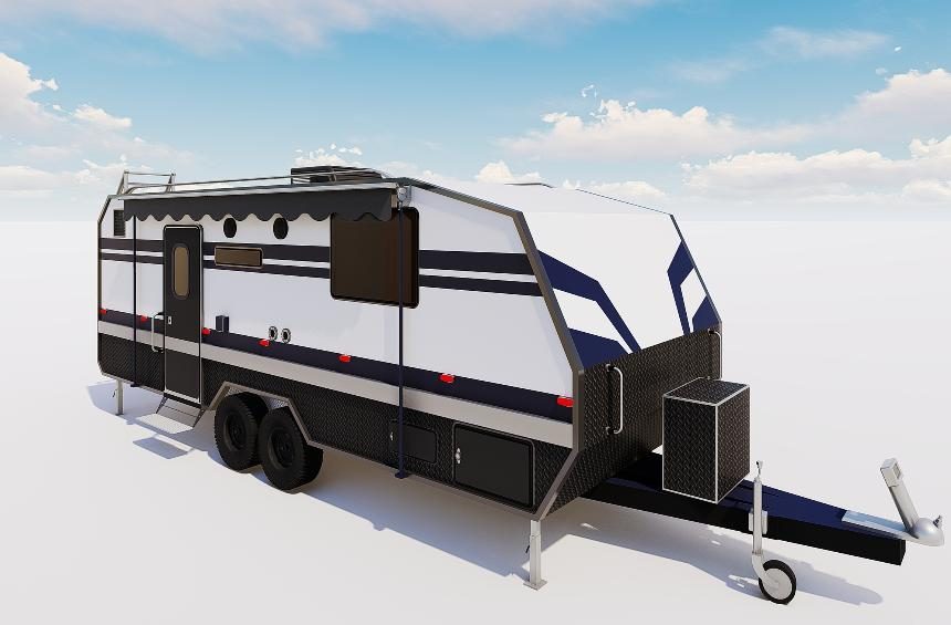 Food trailer production